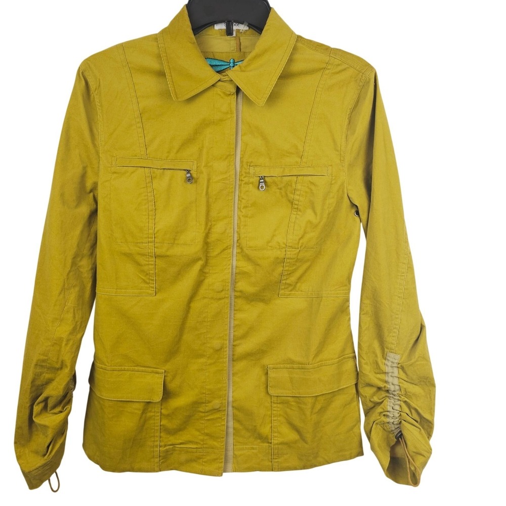 Tyler Boe Utility Field Jacket Women 6 Yellow Corduroy Utility Coat Indie